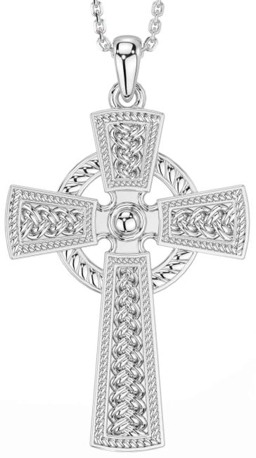 Silver Celtic Cross Necklace