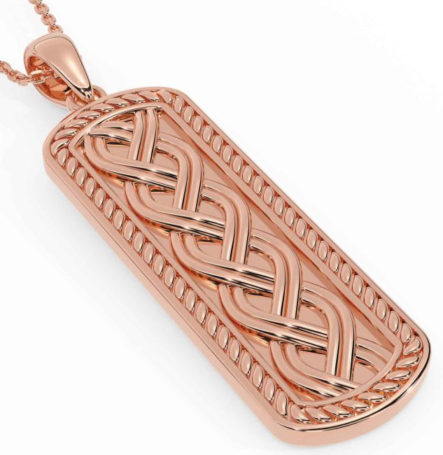 Rose Gold Celtic Necklace