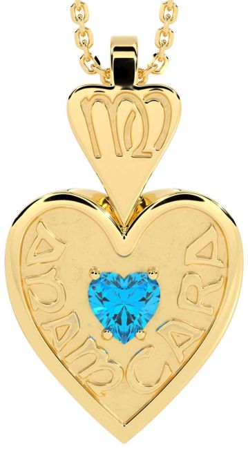 Topaz Gold Silver Irish 