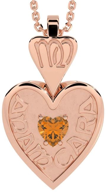 Citrine Rose Gold Irish 