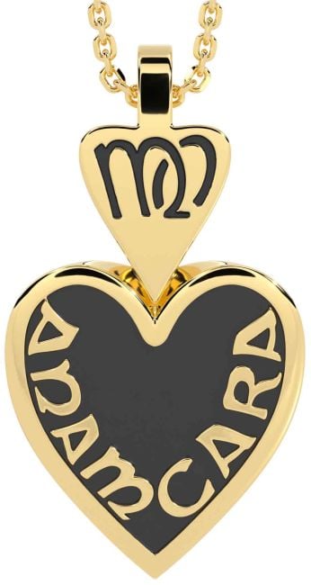 Gold Silver Black Rhodium Irish 