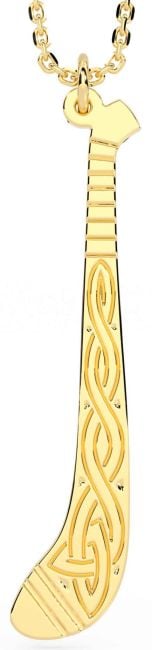 Gold Celtic Necklace