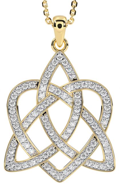 Celtic deals diamond necklace