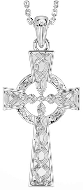 Silver Celtic Cross Necklace