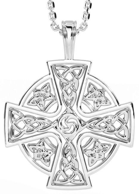 Silver Celtic Cross Necklace
