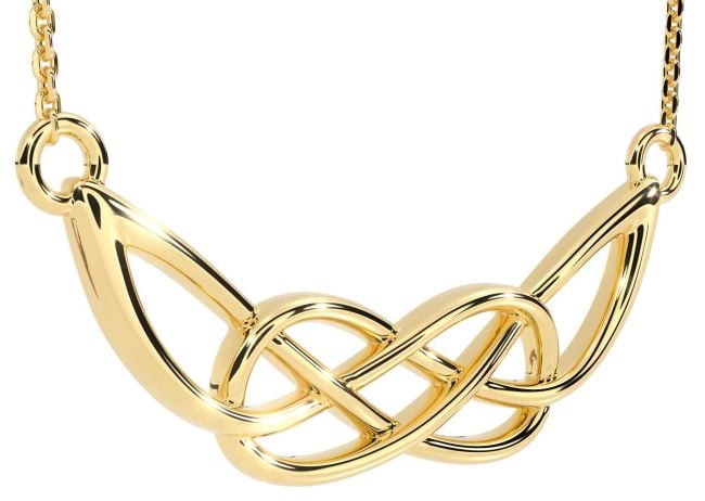 Gold Celtic Necklace