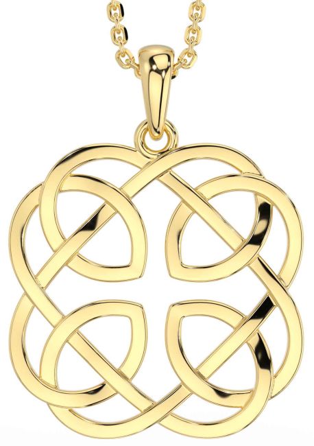 Gold Celtic Necklace
