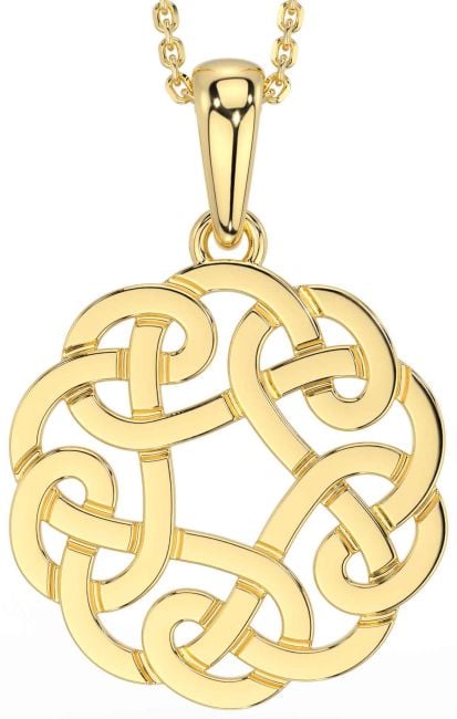 Gold Celtic Necklace