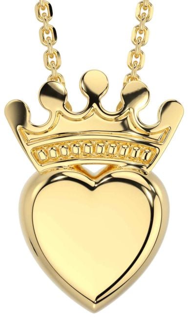 Gold Claddagh Necklace