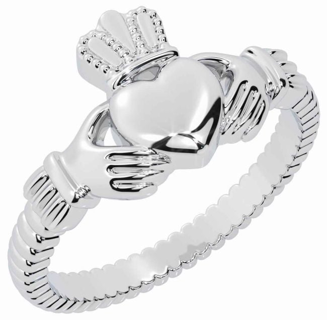 Silver Claddagh Ring