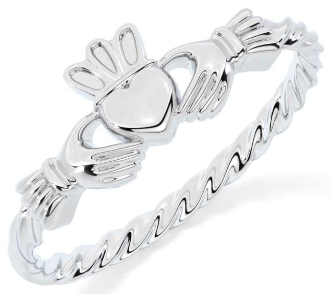 Silver Claddagh Ring