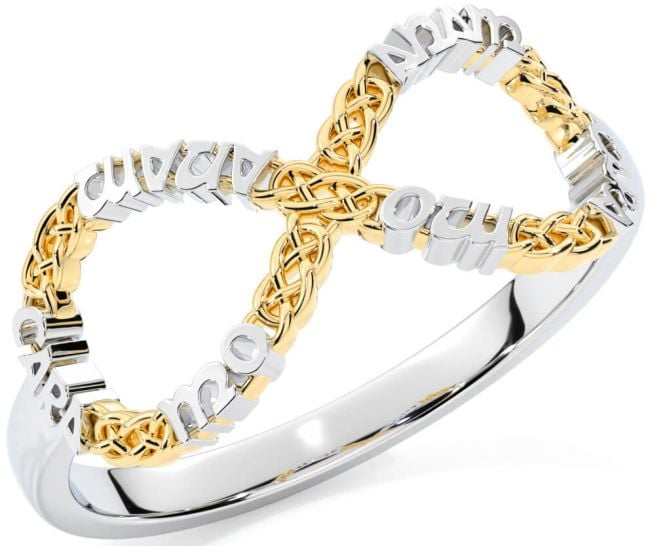 Gold Silver Infinity Irish 
