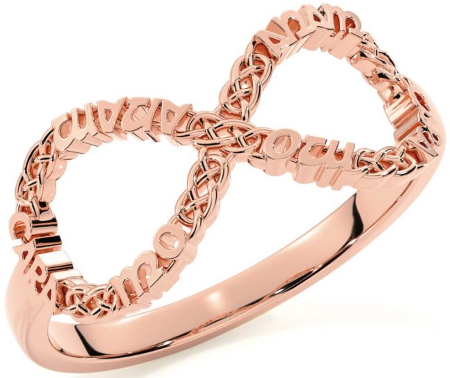 Rose Gold Infinity Irish 