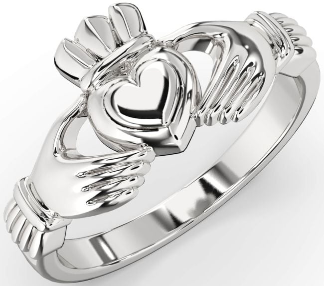 Silver Claddagh Ring