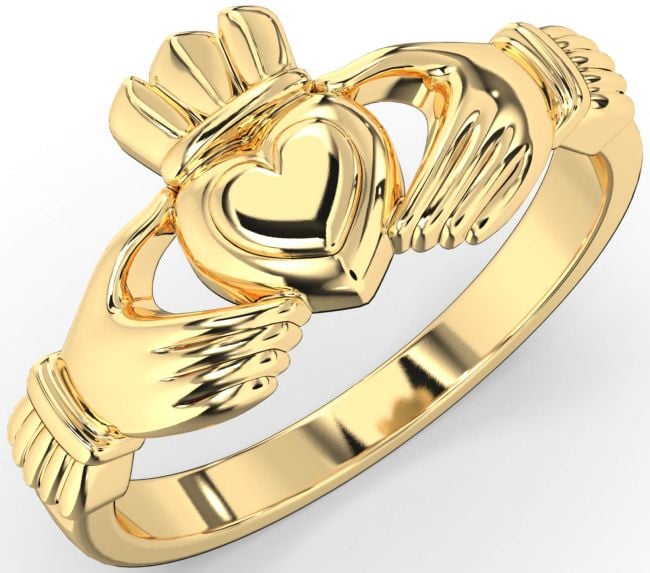 Gold Claddagh Ring