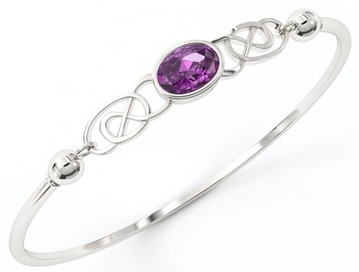 Silver Amethyst Irish 