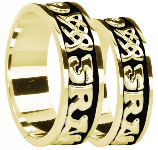 14K Yellow Gold coated Silver 