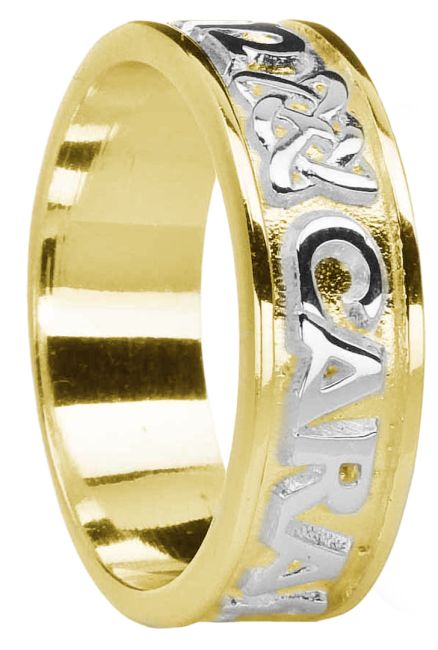 Mens Yellow & White Gold 