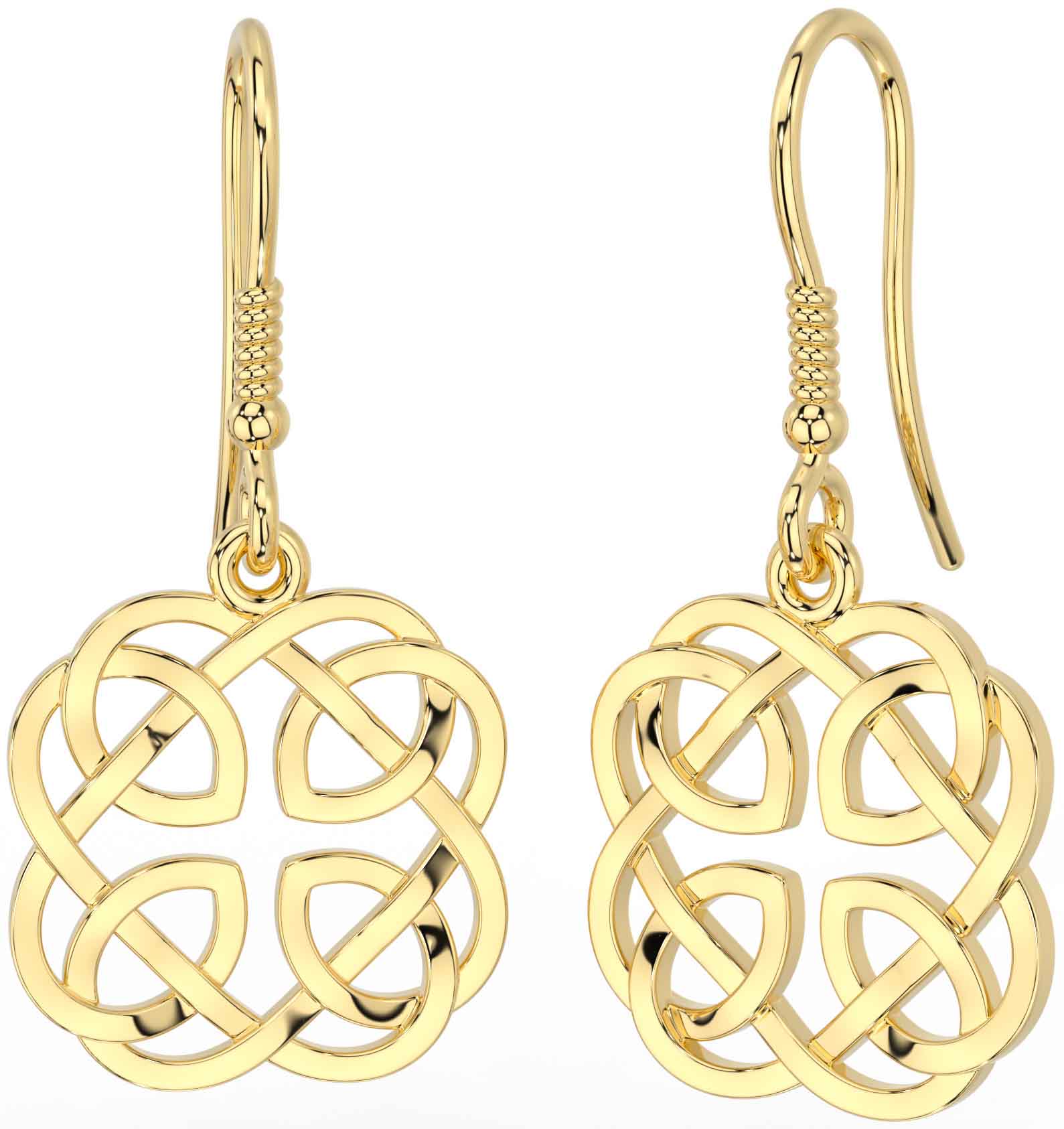 Celtic dangle earrings cheap
