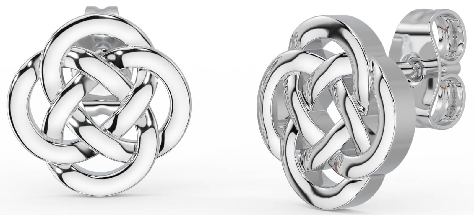Celtic discount stud earrings