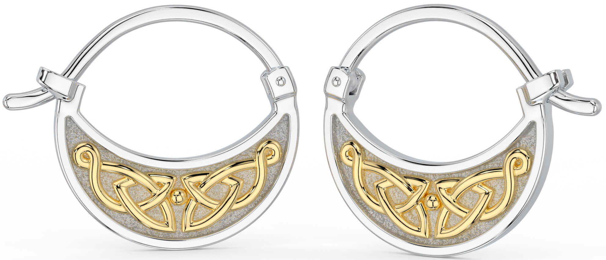Celtic hoop earrings sale