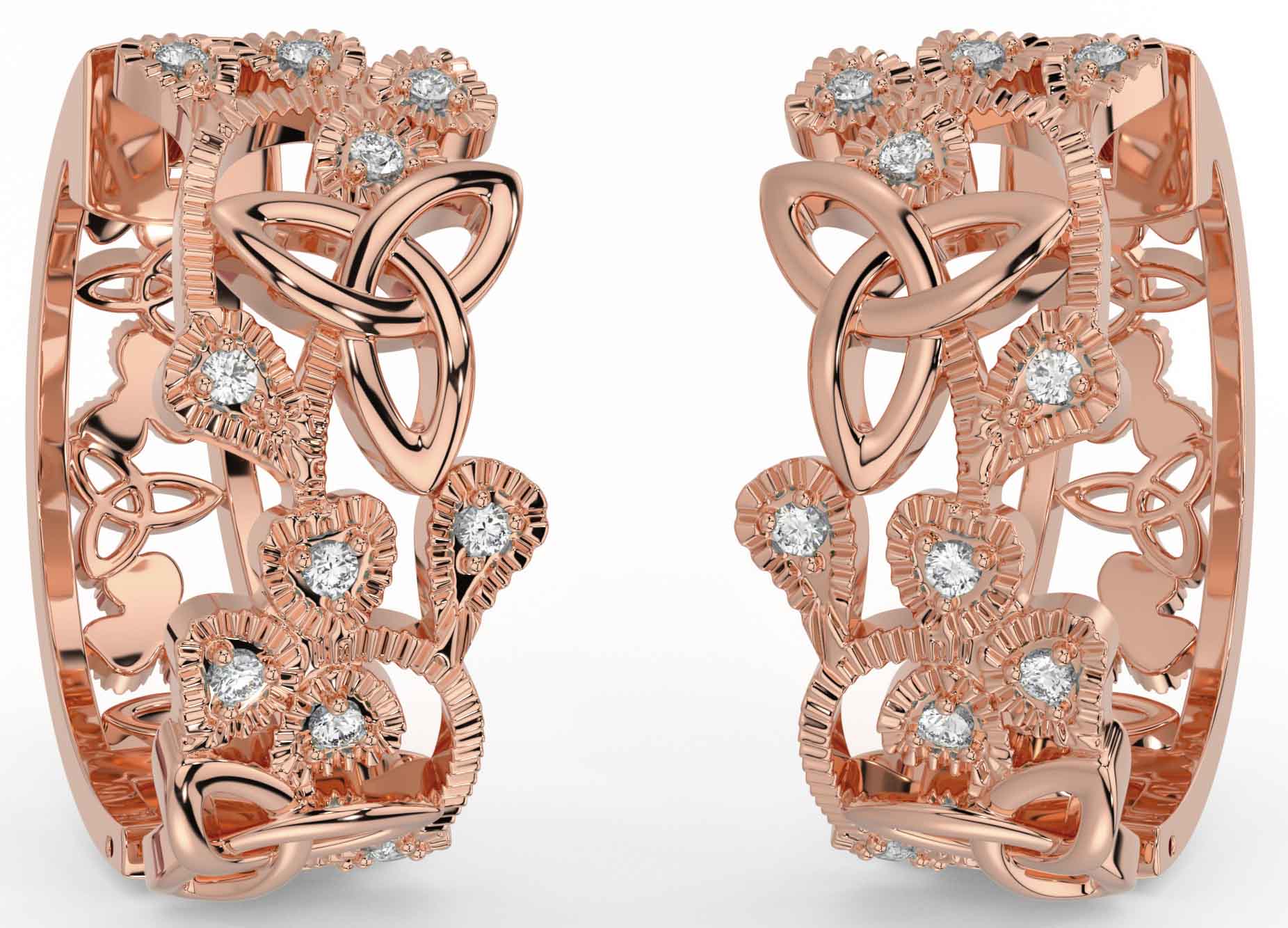 Trinity and co shamrock earrings on sale