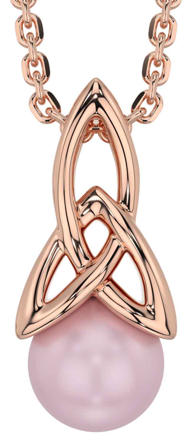 Pink gold necklace, 5,7 mm.