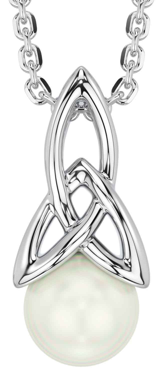 Celtic sales pearl necklace