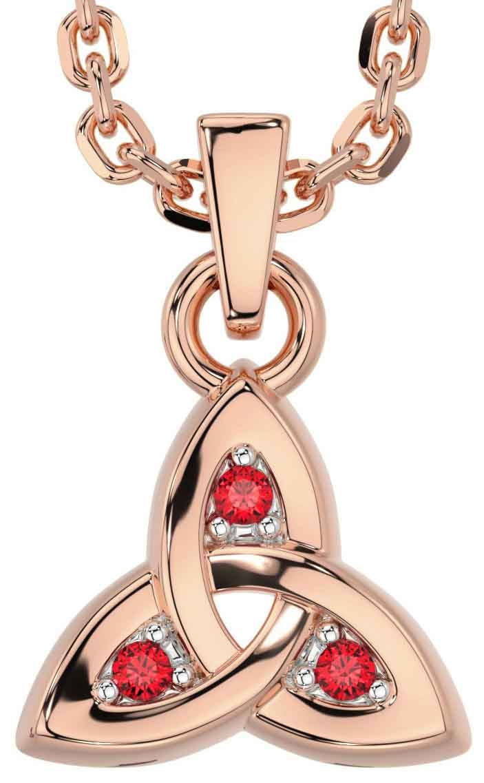Ruby charm necklace hot sale