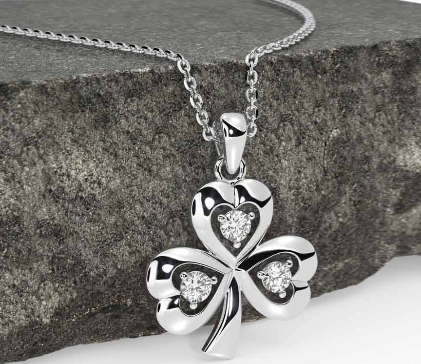 Meaning Necklace Wish 4 Leaf Clover Lucky Clover Necklace 