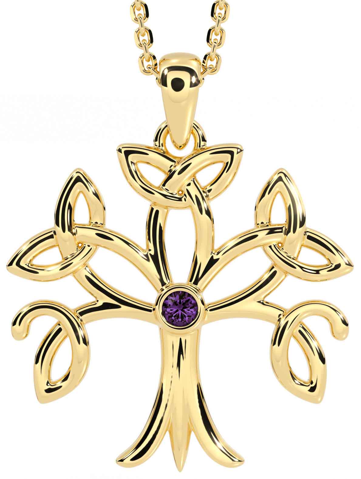 Alexandrite gold necklace new arrivals