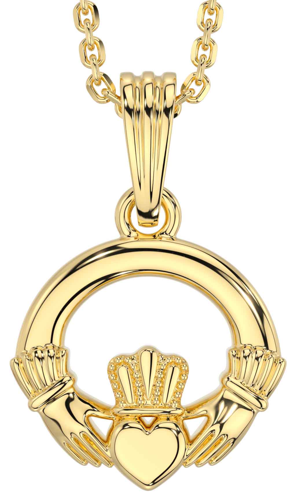 Claddagh necklace for him top