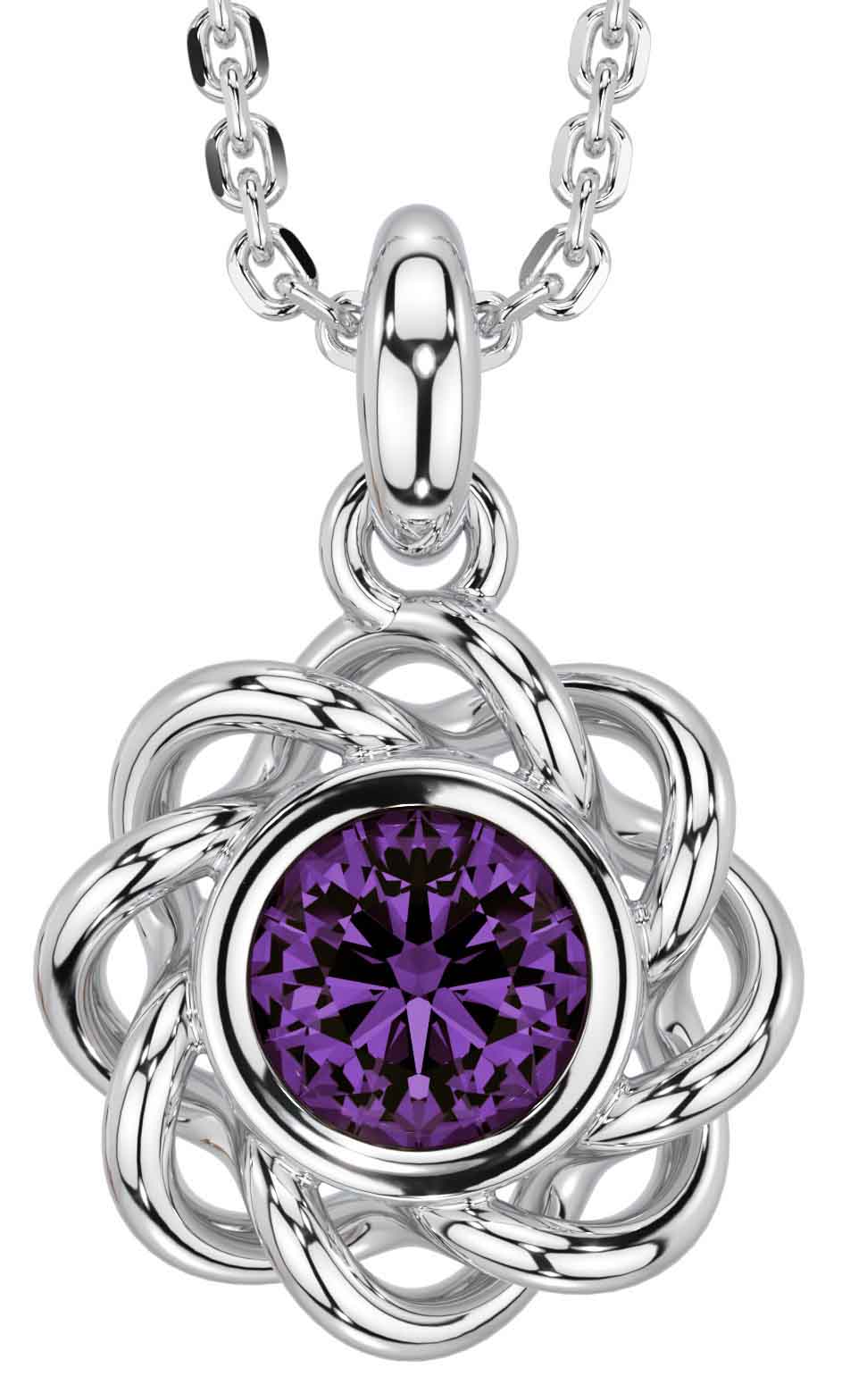 Alexandrite silver necklace new arrivals