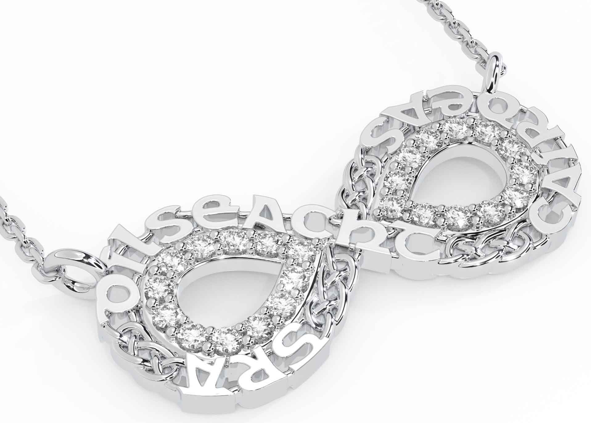 Infinity friendship necklace deals