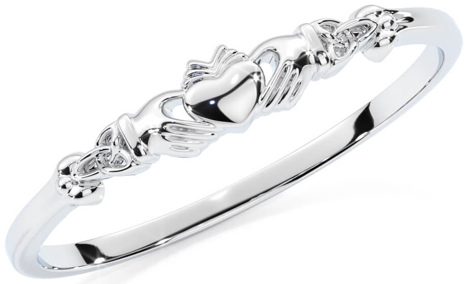 Glencara claddagh sale necklace